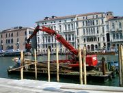 Crane on Canal Grande