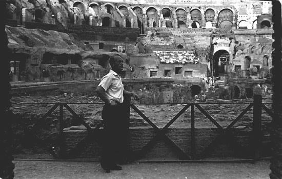 At Coliseum in the sixties