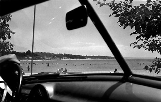 Driving to Balm Beach