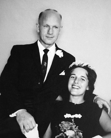 Elizabeth Hall and Sven Nielsen, wedding picture