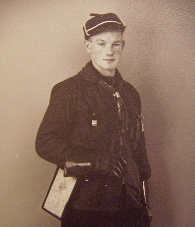 Dressed for orienteering competition