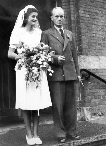 Tonny and Sven's wedding picture