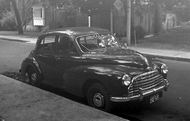 My first car, a Morris Oxford