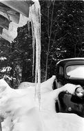 Car and ice
