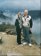 Danuta and I in the mountains